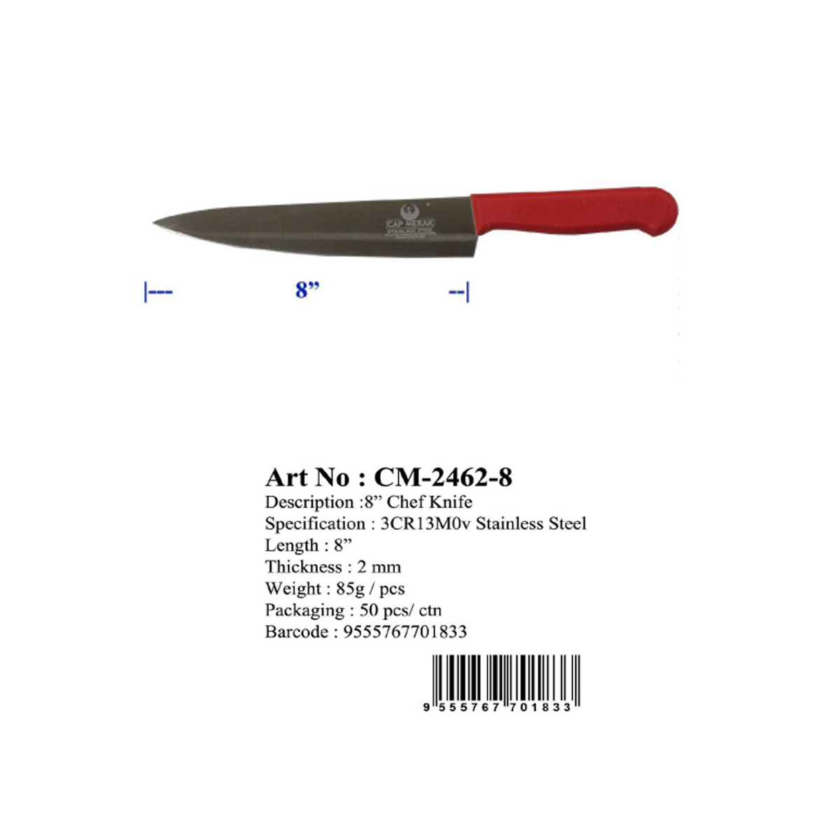 CM-2462-8 8"CHef Knife